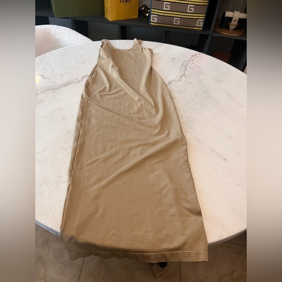 House of CB London Elegant Tan Sleeveless Dress - Picture 6 of 8